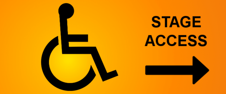 Portable Wheelchair Lift Makes Stage Access Simple